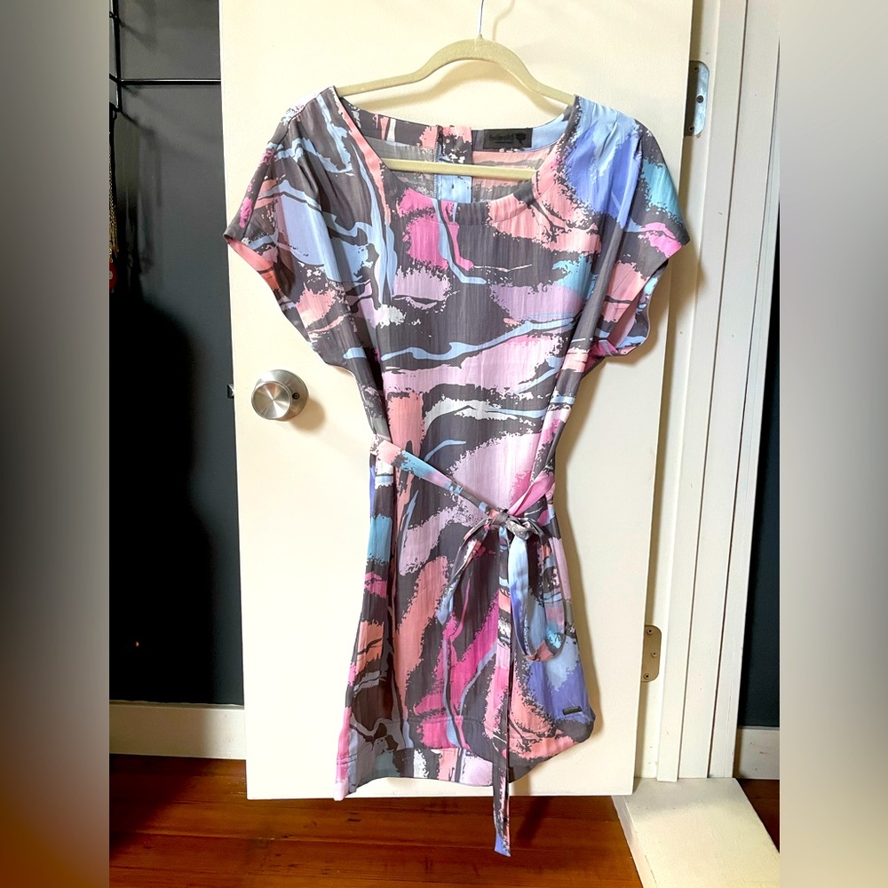 Numph brand dress with tie at waist